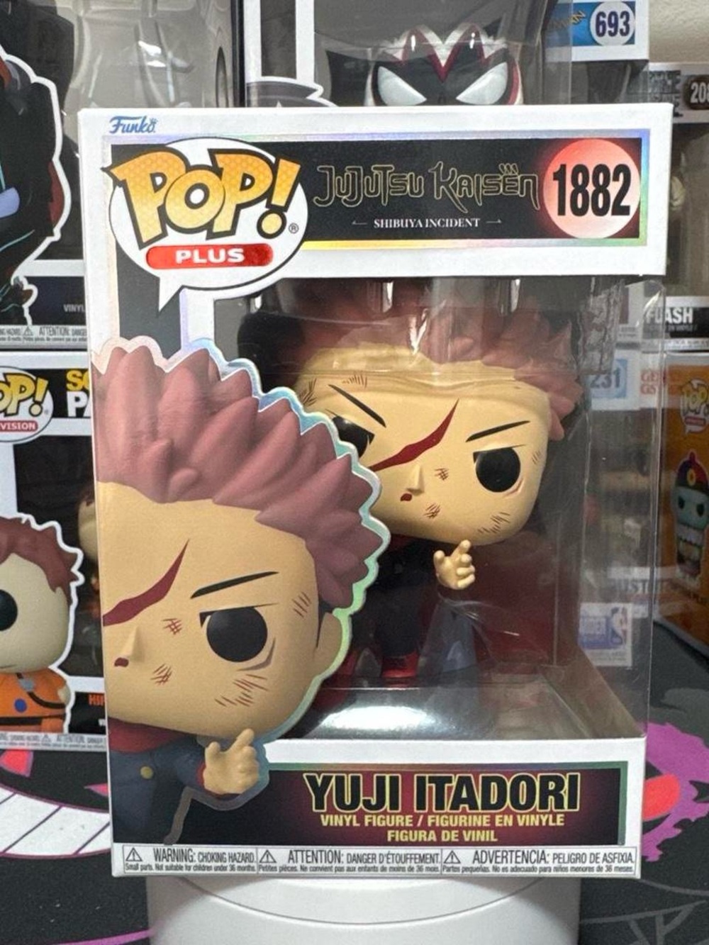 Funko Pop! Plus Yuji Itadori (Jujutsu Kaisen) - Pink Hair Vinyl Figure